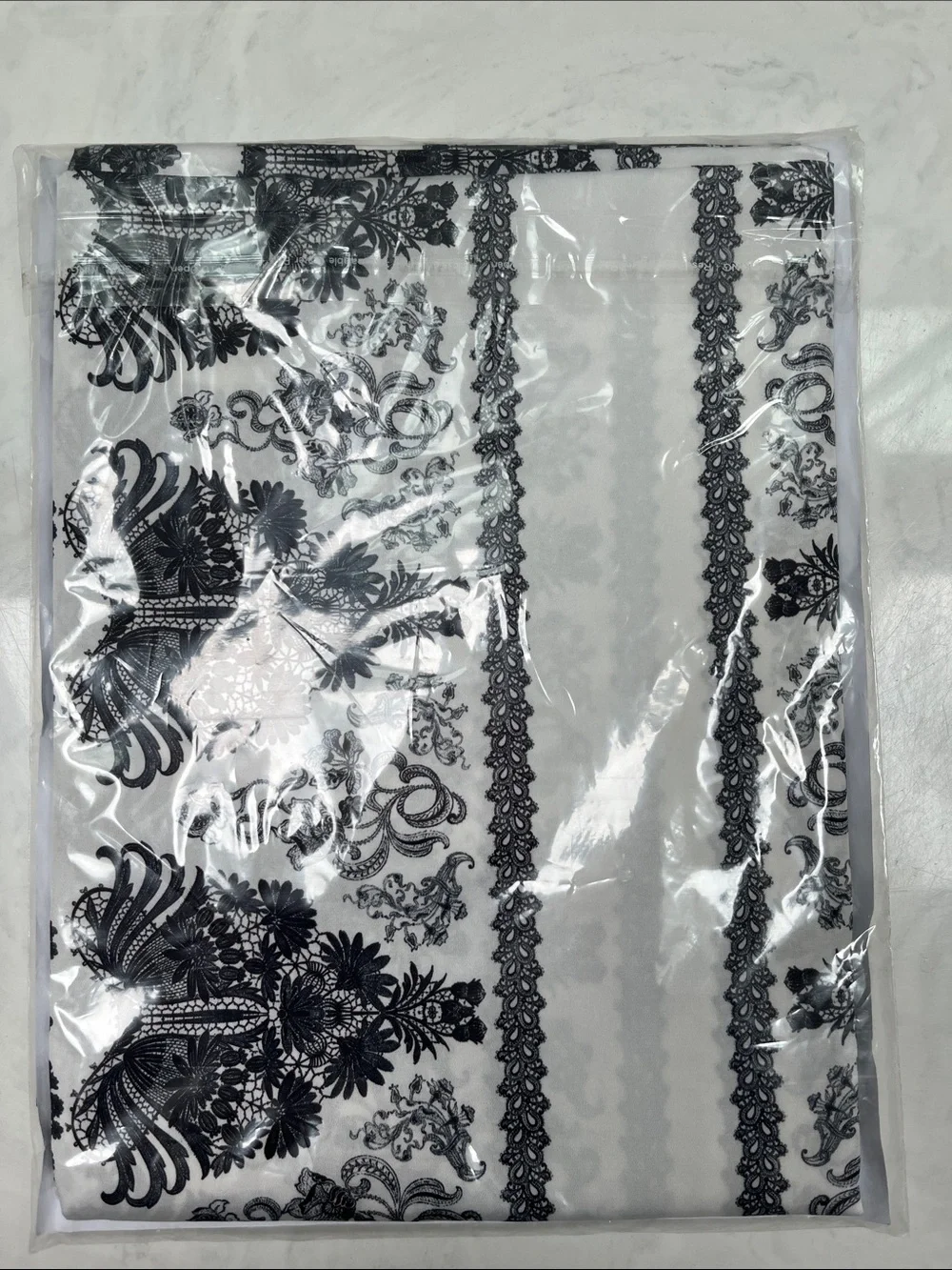 Sachin + Babi White and Black Printed Sarong Wrap Cover